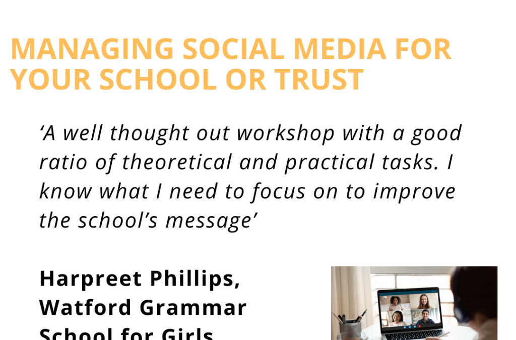 Managing Social Media for your school or trust