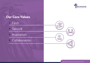 Visions and Values Report Romero Trust